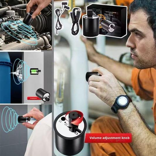 Professional Water Leak Detector with Listening Headset