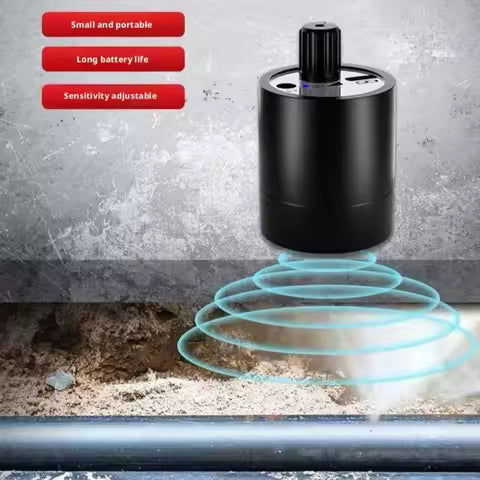 Professional Water Leak Detector with Listening Headset