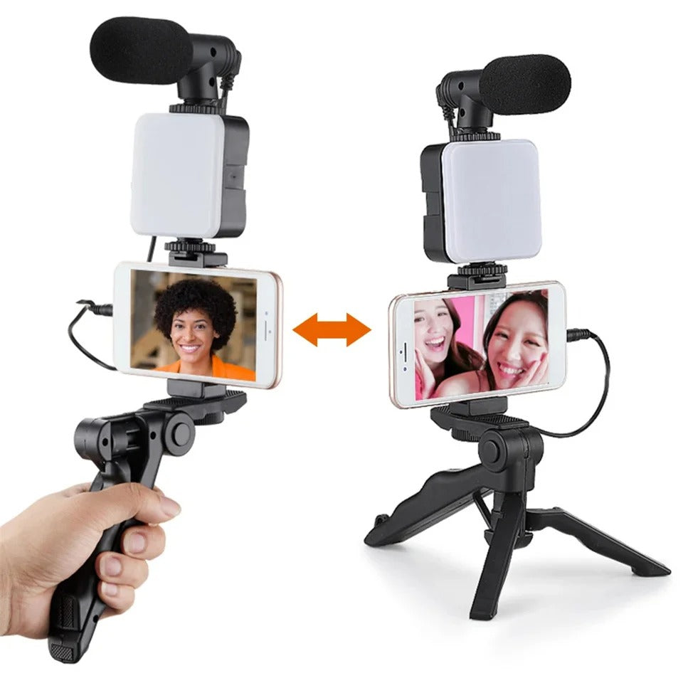 Smartphone Video Vlogging Kit with 36 LED Fill Light