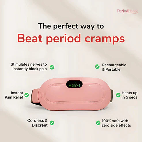 Portable Heating Belt for Period Pain Relief